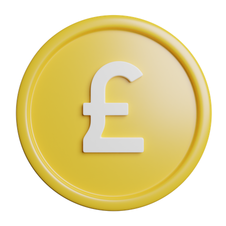 Pound Sterling  3D Icon