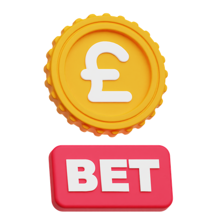 Pound Sterling Bet  3D Icon