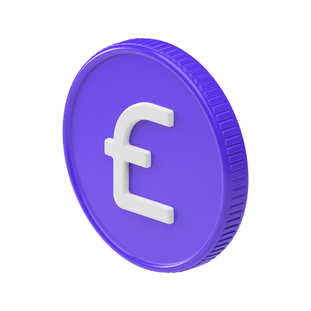 Pounds  3D Illustration