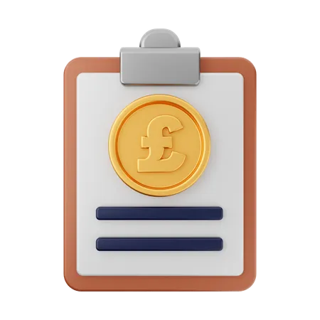 Poundsterling Report  3D Icon