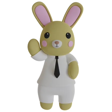 Poupée de lapin  3D Icon