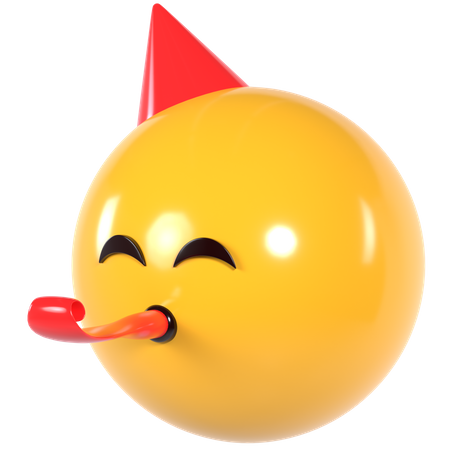 Emoji amusant  3D Illustration