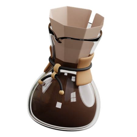 Pour Over  3D Icon