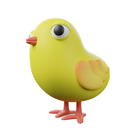 Poussins  3D Icon