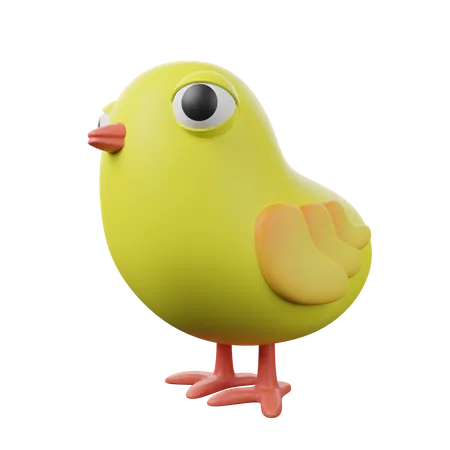 Poussins  3D Icon