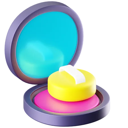 Powder Puff  3D Icon