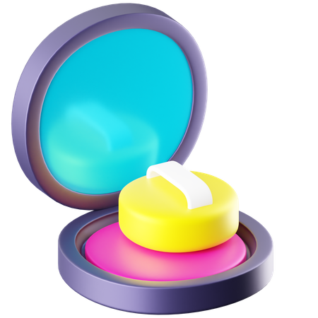 Powder Puff  3D Icon