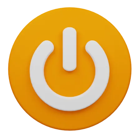 Power  3D Icon