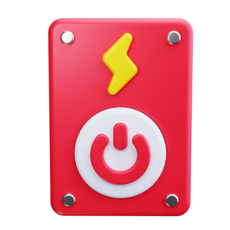 Power  3D Icon