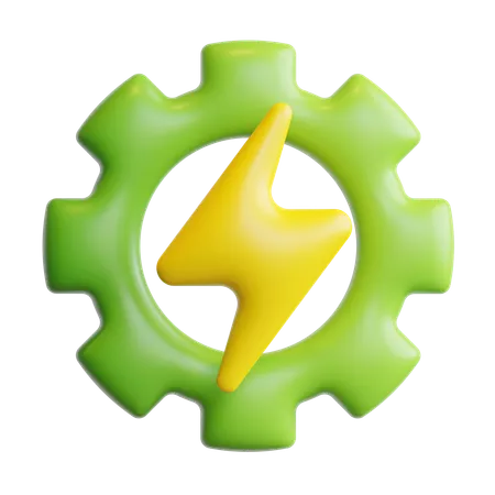 Power  3D Icon