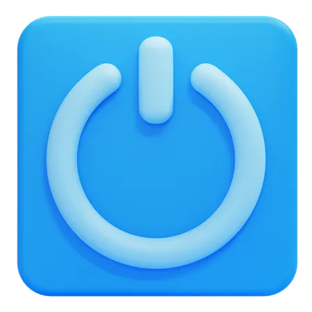 Power  3D Icon