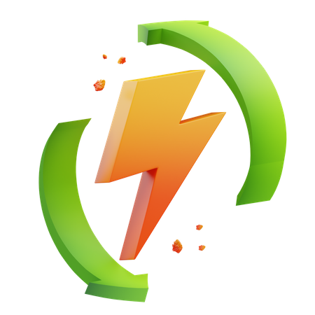 Power  3D Icon