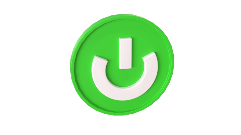 Power  3D Icon