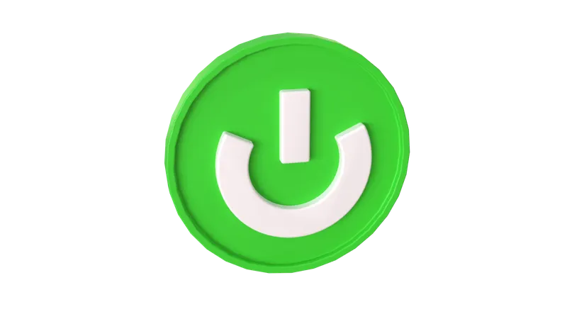 Power  3D Icon