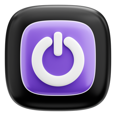 Power  3D Icon