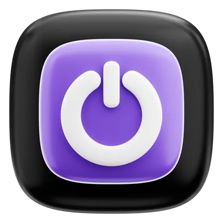 Power  3D Icon
