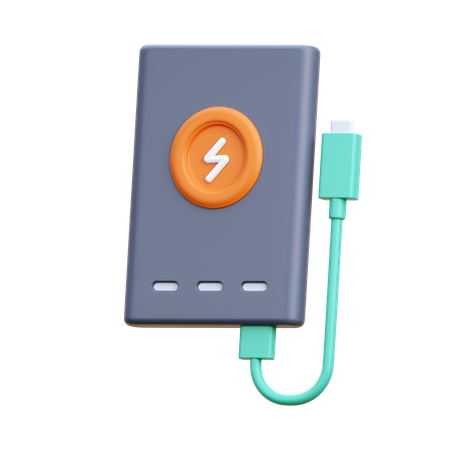 Power Bank  3D Icon
