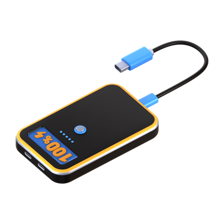 Power Bank  3D Icon