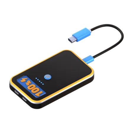 Power Bank  3D Icon