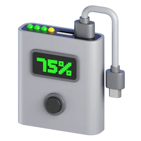 Power Bank  3D Icon
