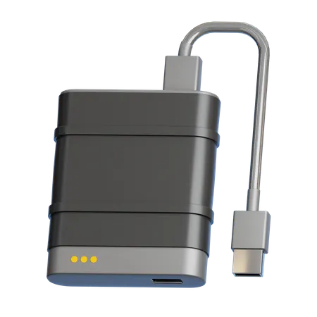 Power Bank  3D Icon