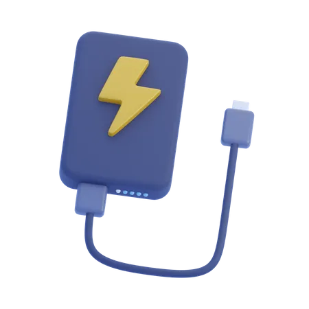 Power Bank  3D Icon