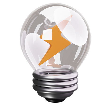 電球  3D Icon