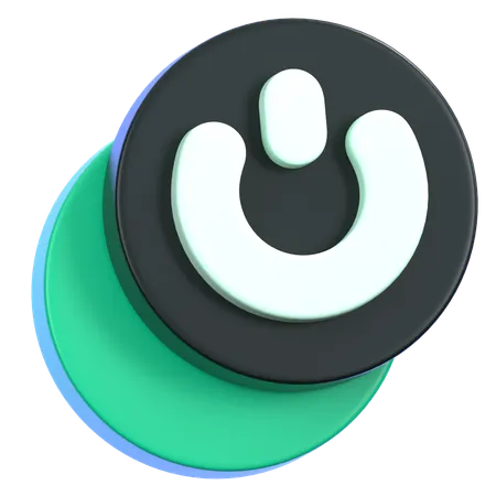 電源スイッチ  3D Icon