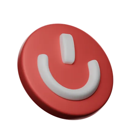 Power Button  3D Icon