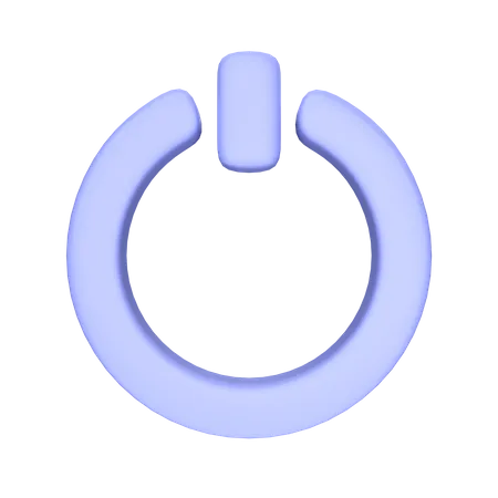 Power Button  3D Icon