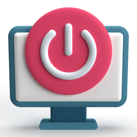 Power Button  3D Icon