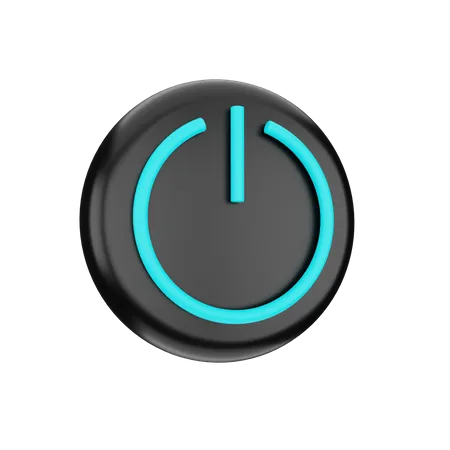 Power Button  3D Icon