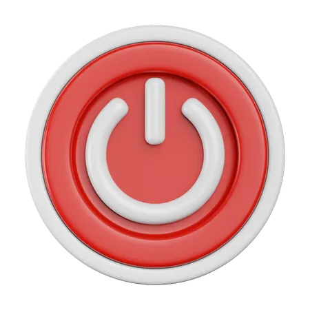 Power Button  3D Icon