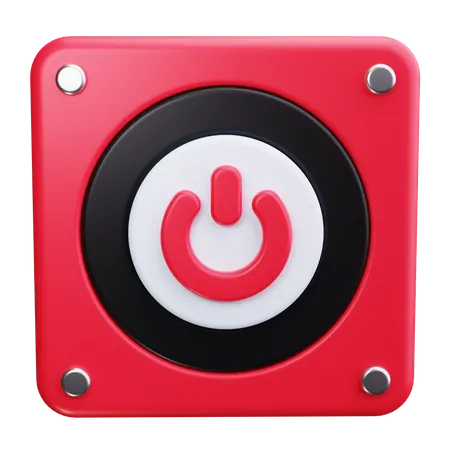 Power Button  3D Icon