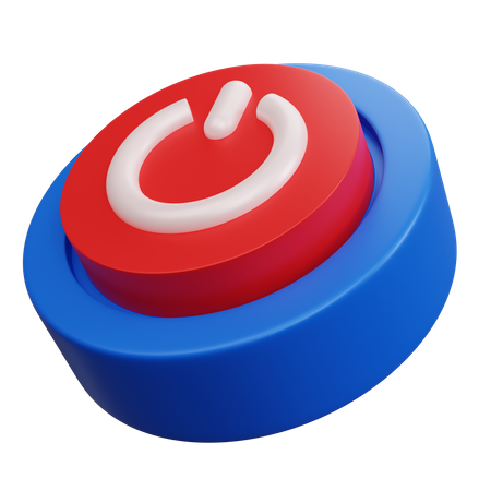 Power Button  3D Icon