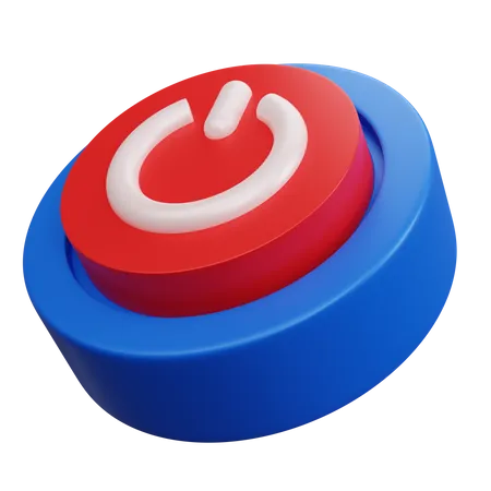 Power Button  3D Icon