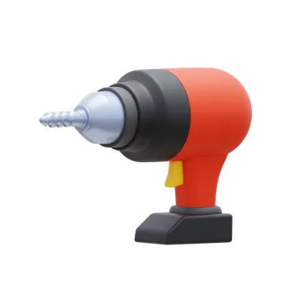 Power Drill  3D Icon