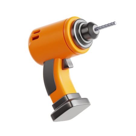 Power Drill  3D Icon