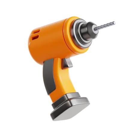 Power Drill  3D Icon