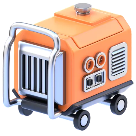 Power Generator  3D Icon