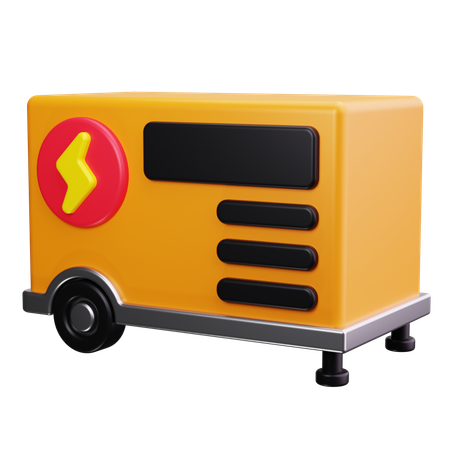 Power Generator  3D Icon