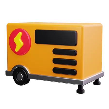 Power Generator  3D Icon