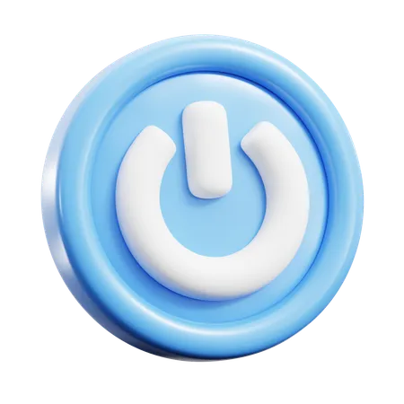Power Off  3D Icon