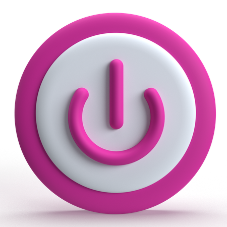 Power Off  3D Icon