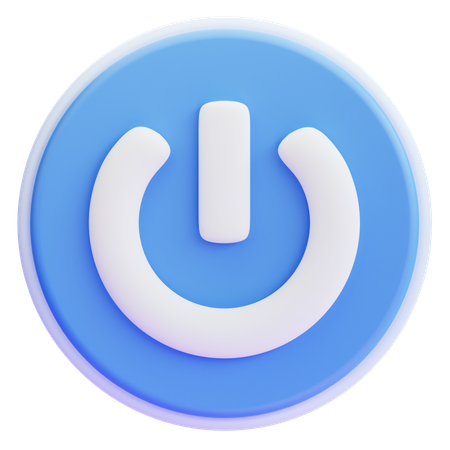 Power Off  3D Icon