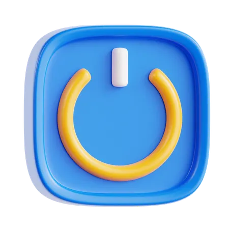 Power Off  3D Icon