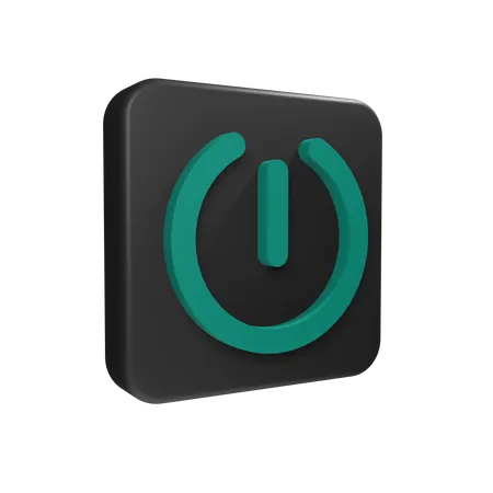 Power Off  3D Icon