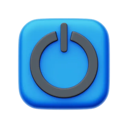 Power Off  3D Icon