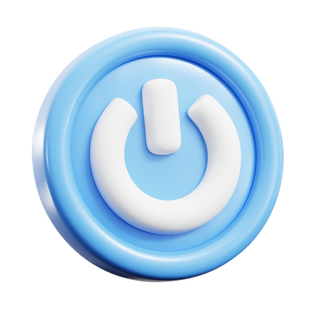 Power Off  3D Icon