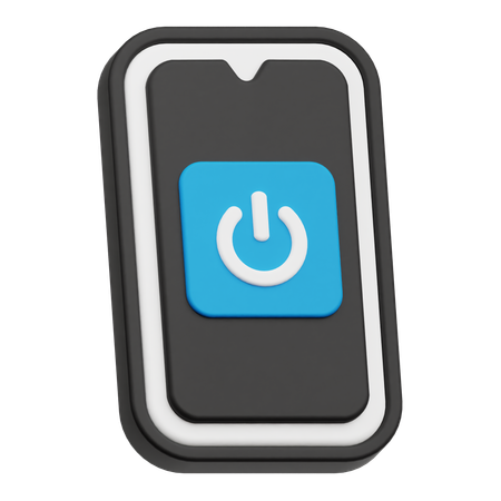 Power on button  3D Icon